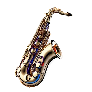 Saxophone On Musical Score Png Got PNG image