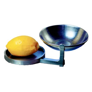 Scales With Bowl Png 05252024 PNG image