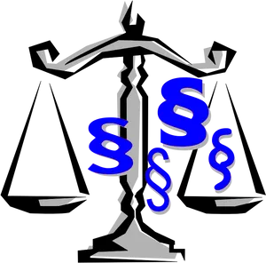 Scalesof Justiceand Medical Caduceus PNG image