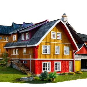 Scandinavian Houses PNG 05252024