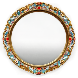 Scandinavian Mirror Frame PNG 99
