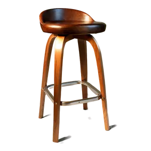Scandinavian Style Barstool PNG Xyv