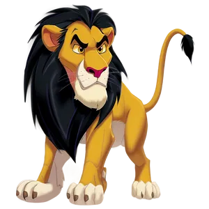 Scar Lion King Villain Png Pkc PNG image