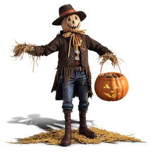 Scarecrow Scavenger Trick Or Treat Png Jfc33 PNG image