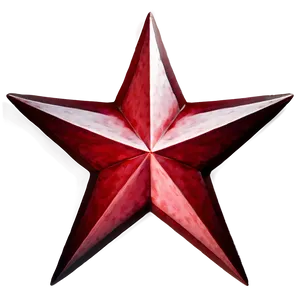 Scarlet Star PNG 3