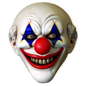 Scary Clown Mask PNG Gyg