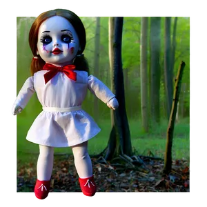 Scary Doll In Forest PNG 72 PNG