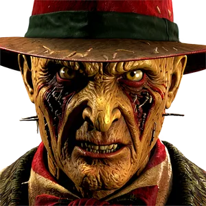 Scary Freddy Krueger Png 05232024 PNG image