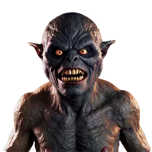 Scary Monster A PNG