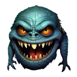 Scary Monster Cartoon PNG Pmi