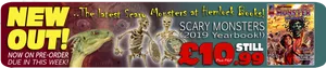 Scary Monsters Hemlock Books Banner PNG image