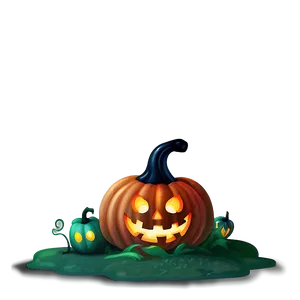 Scary Pumpkin Monster Png 11 PNG image