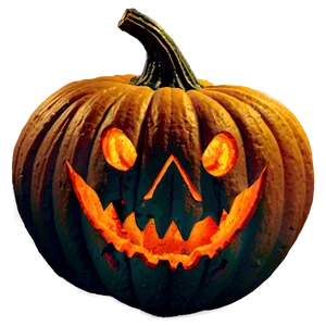 Scary Pumpkin On Haunted Trail PNG 40 PNG