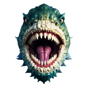 Scary Sea Monster Teeth PNG 25 PNG