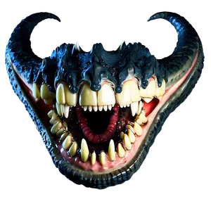 Scary Sea Monster Teeth PNG Obr93 PNG