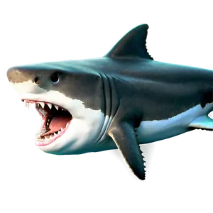 Scary Shark Face Png 05032024 PNG image
