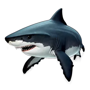 Scary Shark Face Png Oxh65 PNG image