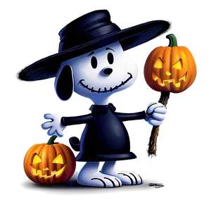 Scary Snoopy Halloween PNG 99