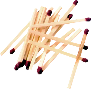 Scattered Matchsticks Pattern PNG image