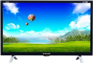 Scenic Displayon T V PNG image