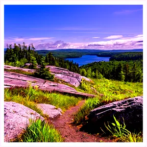 Scenic Hiking Trails Maine PNG 06202024 PNG