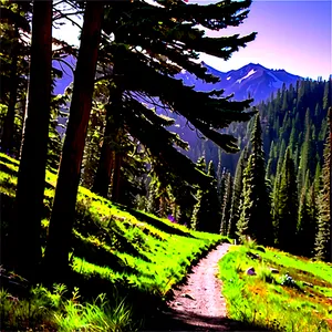 Scenic Pacific Crest Trail PNG Ghl PNG