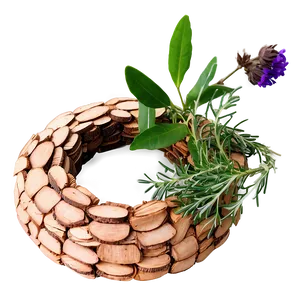 Scented Herb Wreath PNG Ram16