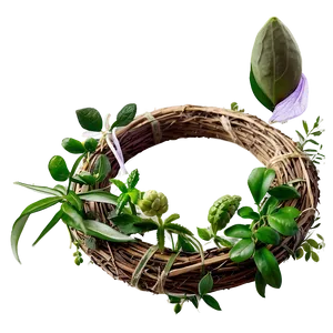 Scented Herb Wreath PNG Xwq3