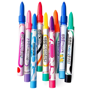 Scented Markers Assortment Png 7 PNG image