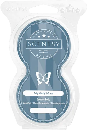 Scentsy Mystery Man Pods Packaging PNG image