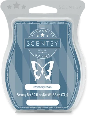 Scentsy Mystery Man Wax Bar Product PNG image