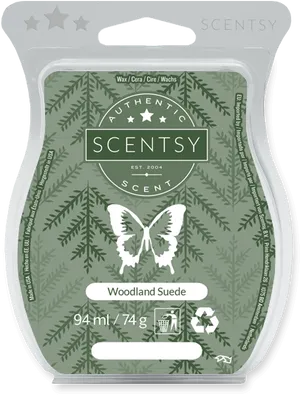 Scentsy Woodland Suede Wax Melt PNG