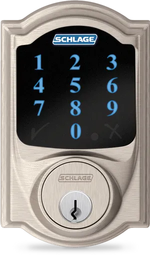 Schlage Electronic Keypad Lock PNG image