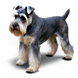 Schnauzer Dog PNG Fqi55