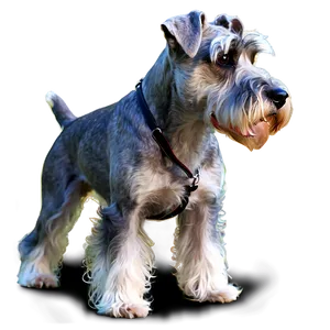 Schnauzer Head Tilt PNG 50