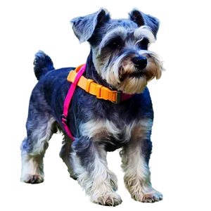 Schnauzer Outdoor Adventure PNG 36