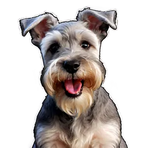 Schnauzer Puppy Training Session PNG 06262024 PNG