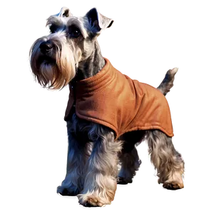 Schnauzer Winter Coat PNG Wwj PNG