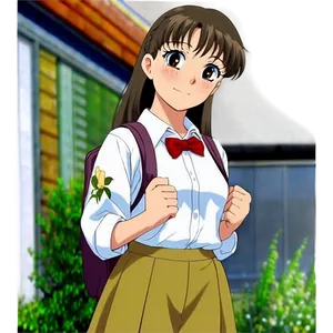 School Anime Characters Png 44 PNG image