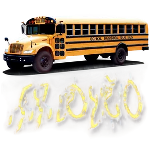 School Bus Car Vector PNG Cin7 PNG