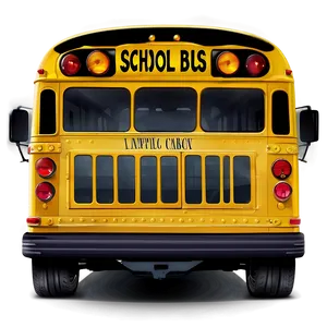 School Bus Car Vector PNG Sau PNG
