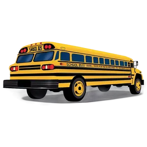 School Bus Headlights At Night Png Ekt PNG image