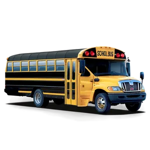 School Bus Wheelchair Access Png 05242024 PNG image