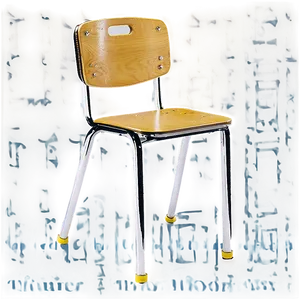 School Chair Assembly PNG Sen