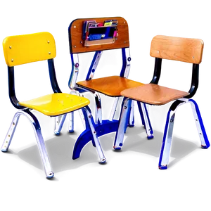 School Chair Collection PNG 69