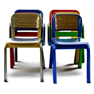 School Chair Collection PNG Rru