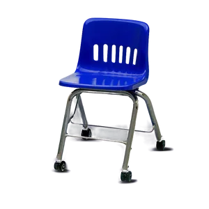 School Chair With Basket PNG 72