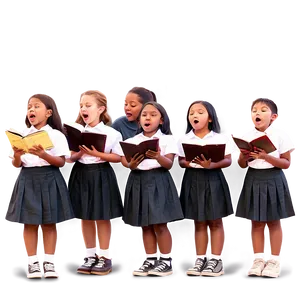 School Choir Singing Png 46 PNG image