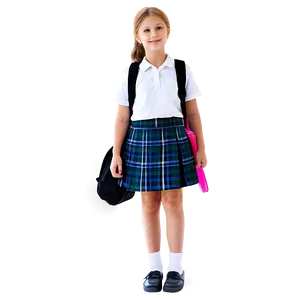 School Girl Character PNG 05032024