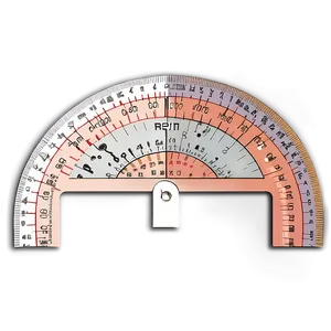 School Protractor Design PNG 38 PNG